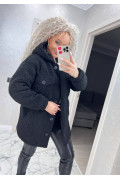 Жіноча тепла куртка Тедді 
